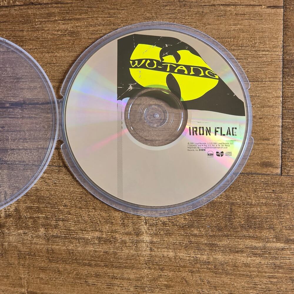 Vtg 2001 Wu-Tang Clan Iron Flag CD Rap Hip Hop